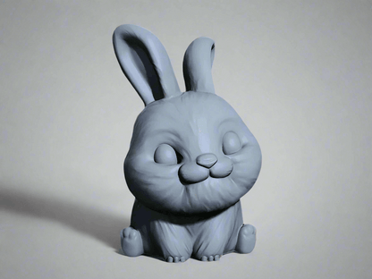 Cute Rabbit – Adorable 3D-Printed Bunny Figurine for Home Decor