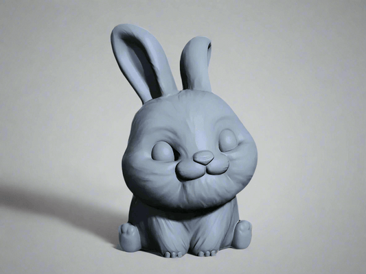Cute Rabbit – Adorable 3D-Printed Bunny Figurine for Home Decor