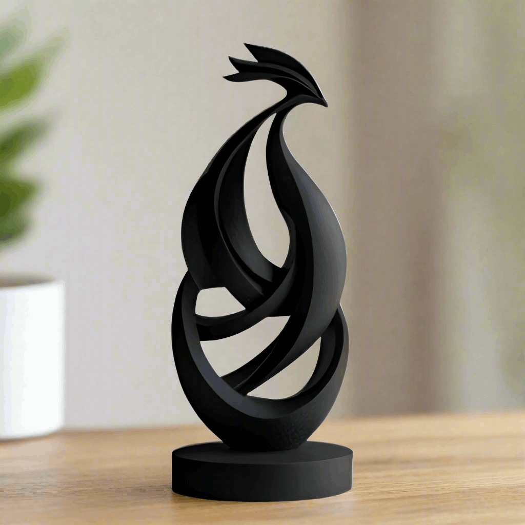 Festive Easter Rooster Sculpture