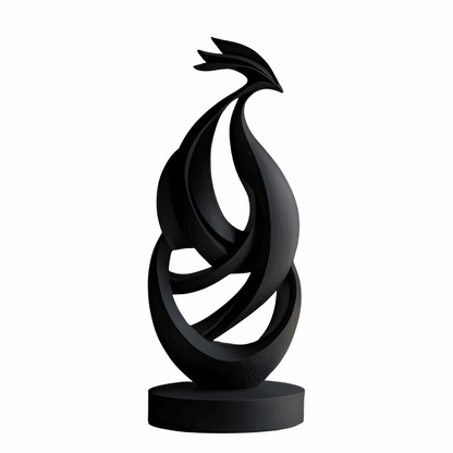 Festive Easter Rooster Sculpture