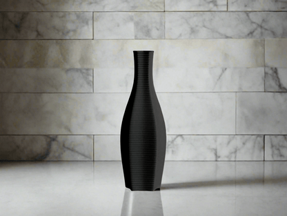 Wickered Vase – Textured 3D-Printed Woven-Pattern Decorative Vase