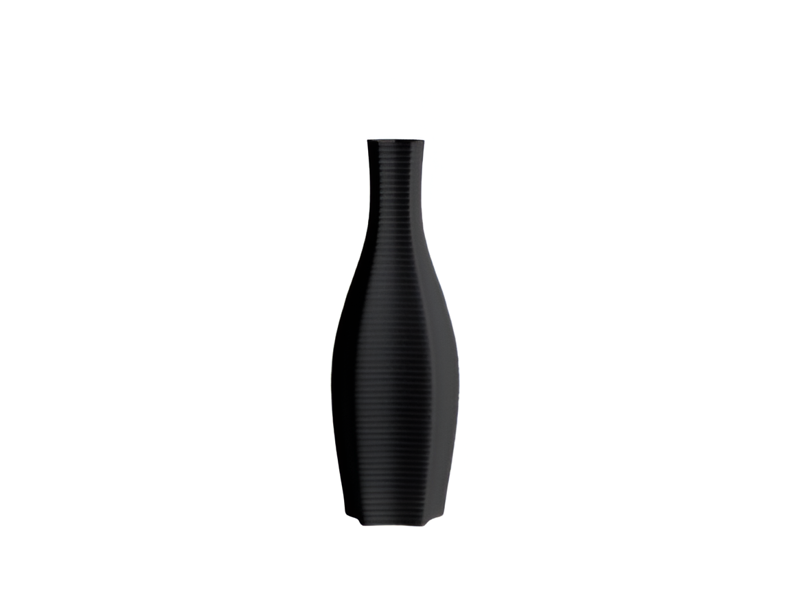 Wickered Vase – Textured 3D-Printed Woven-Pattern Decorative Vase