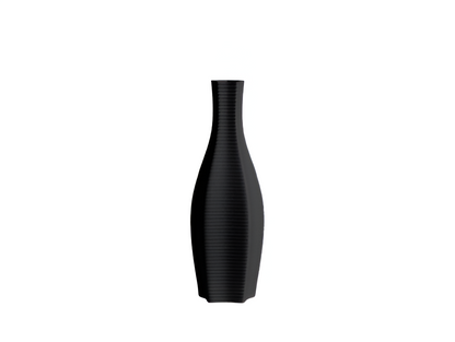 Wickered Vase – Textured 3D-Printed Woven-Pattern Decorative Vase