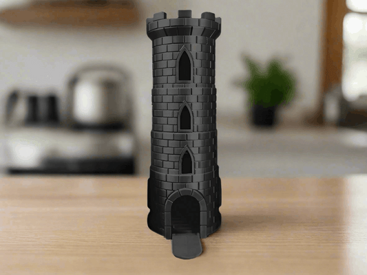 Collapsing Dice Tower – Functional 3D-Printed Gaming Accessory