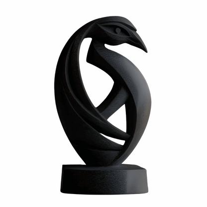 Elegant Easter Rooster Statue - Spring Accent