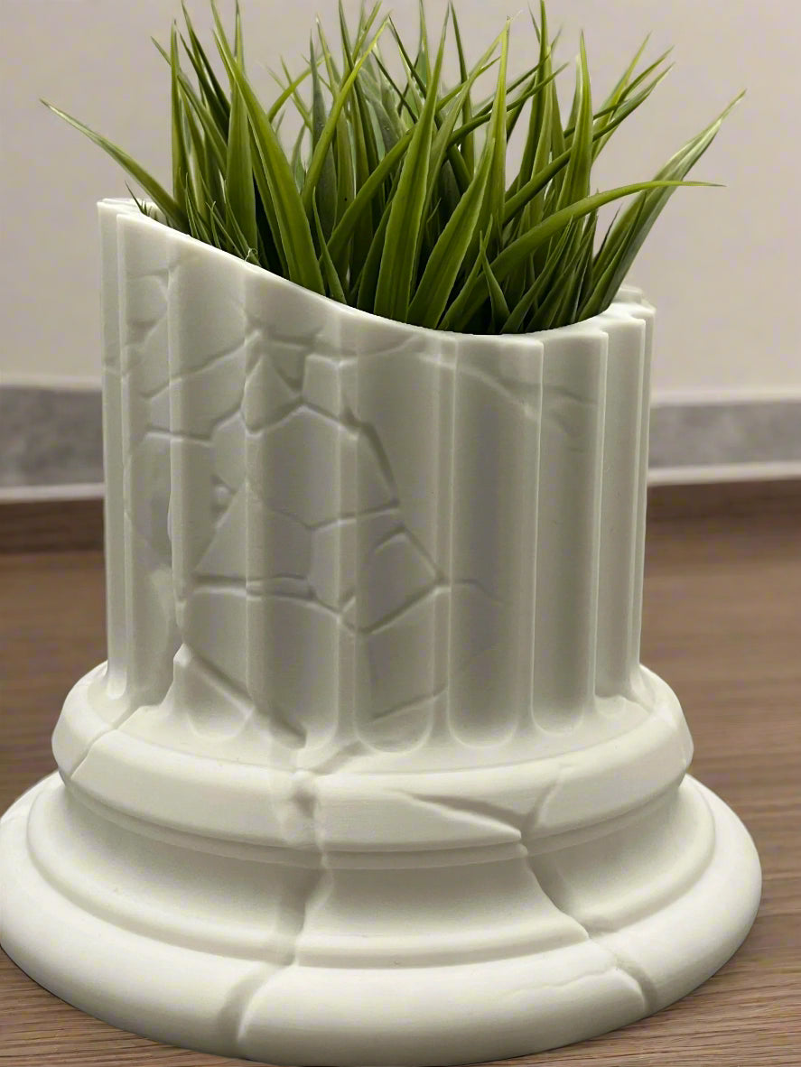 Ancient Greek-Inspired Flower Pot – A Timeless Accent Piece