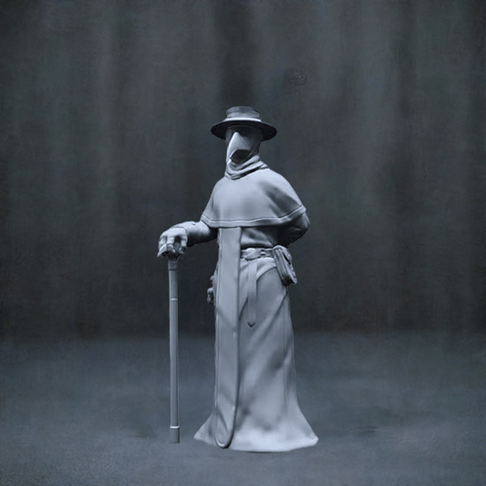Plague Doctor - Tabletop Miniature: Healing in The Shadows - Celestial Crafts