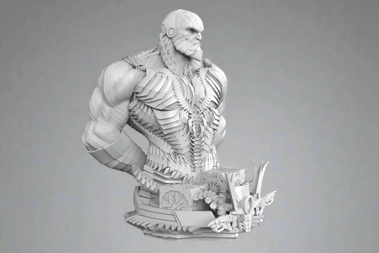 Darkside Bust - Intriguing Fantasy Display Piece - Celestial Crafts