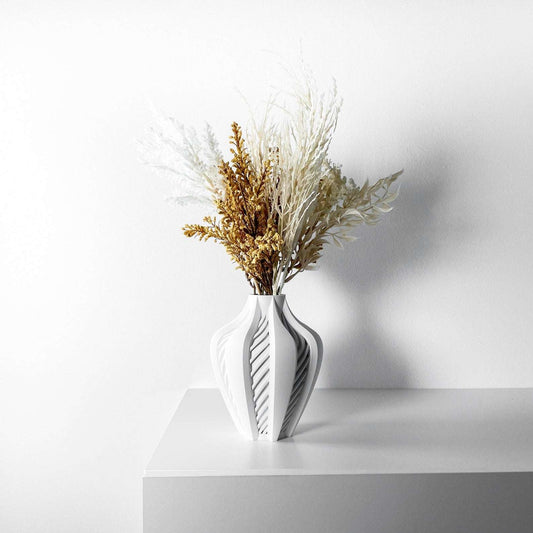 The Elvox Vase – Contemporary 3D-Printed Geometric Art Vase