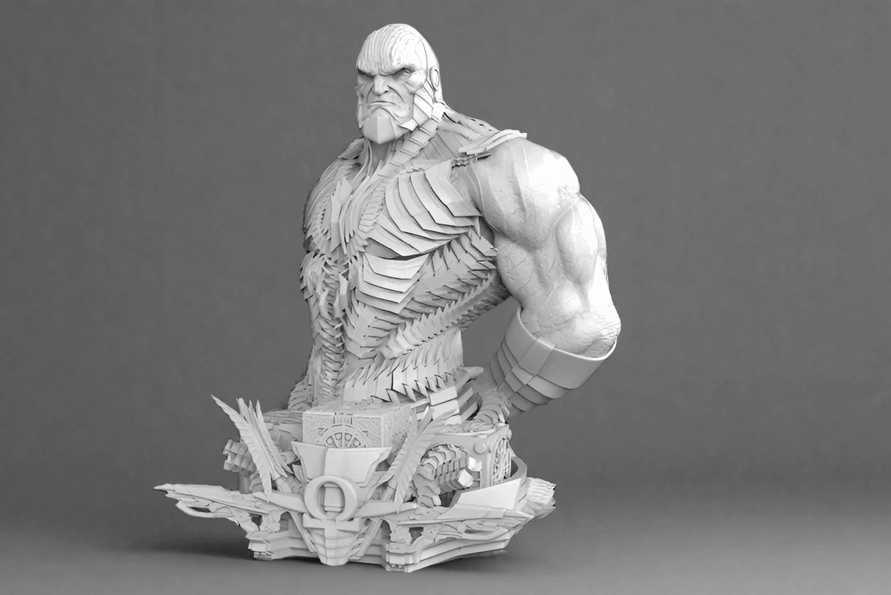 Darkside Bust - Intriguing Fantasy Display Piece - Celestial Crafts