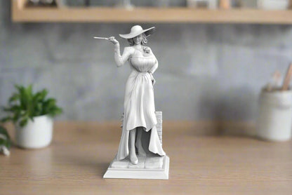 Lady Dimitrescu Resident Evil - Iconic Video Game Villain Figurine - Celestial Crafts