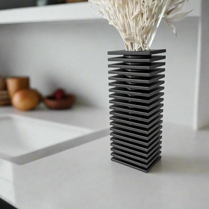 The Nado Vase - Contemporary Twisting Design Vase - Celestial Crafts