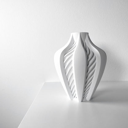 The Elvox Vase – Contemporary 3D-Printed Geometric Art Vase