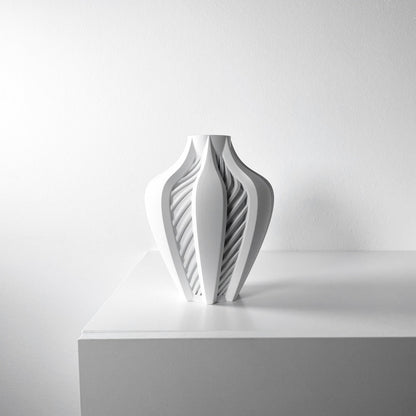 The Elvox Vase – Contemporary 3D-Printed Geometric Art Vase