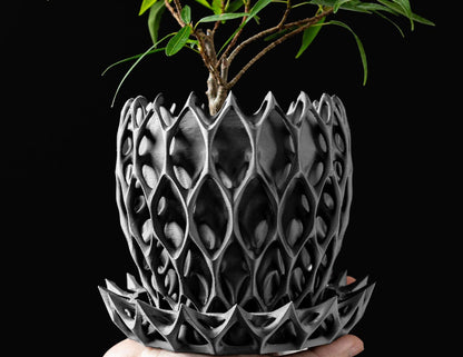 Invader Planter Pot – Sci-Fi Themed 3D-Printed Decorative Planter