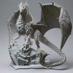 Brazatul Dragon – Intricately Designed 3D-Printed Dragon Sculpture