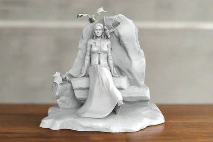 Queen with Dragons figurine - Celestial Crafts