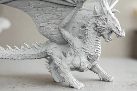Dragon - Mythical Creature Sculpture for Decor