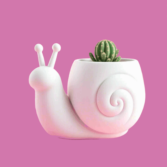 Snail-Inspired Vase