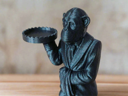 Monkey Ring Butler - Unique Jewelry Holder and Decor - Celestial Crafts