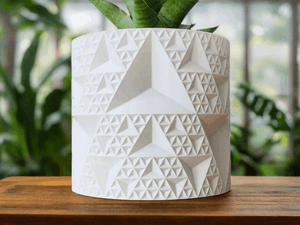 Fractal Triangle Planter
