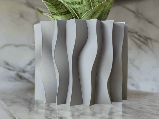 Wavy Modern Planter