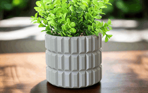 Grooved Texture Planter