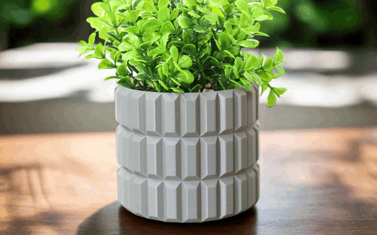 Grooved Texture Planter