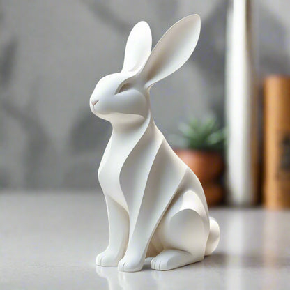 Cute Easter Bunny Figurine - Holiday Decor