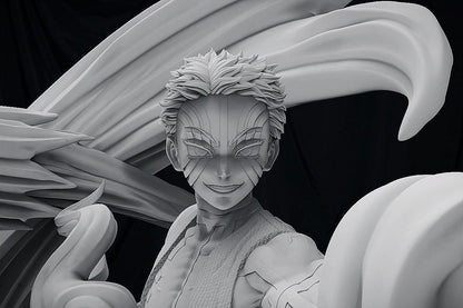 Mystical Demon Warrior 3D Model - Fantasy Fighter Sculpture for 3D Printing - Celestial Crafts