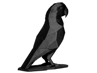 Modern Geometry Parrot Sculpture – Tropical Bird Art | Colorful Tabletop Decor & Gift for Indian Homes