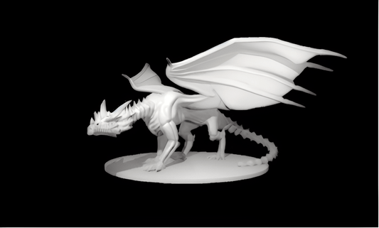 Dragon Miniature - A Nightmare for Your Collection - Celestial Crafts