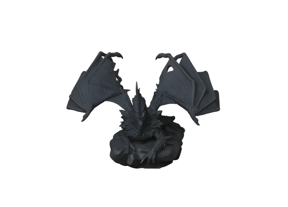 Ancient Dragon Figure: A Mythical Masterpiece - Celestial Crafts
