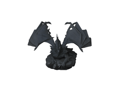 Ancient Dragon Figure: A Mythical Masterpiece - Celestial Crafts