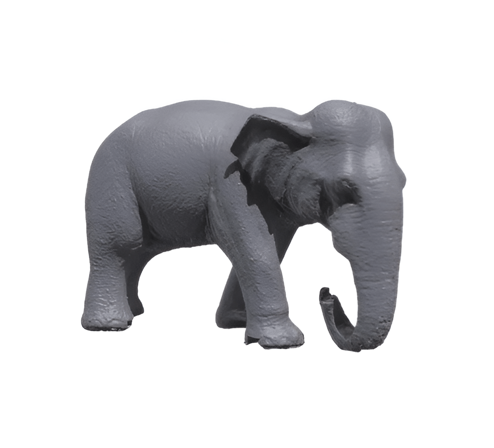 Majestic Asian Elephant Figurine - Celestial Crafts