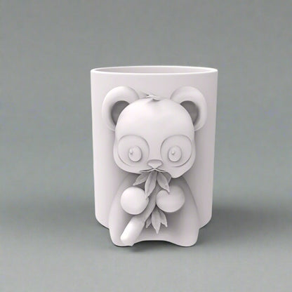 Panda Pen Pot - Cute Animal Desk Organizer - Celestial Crafts