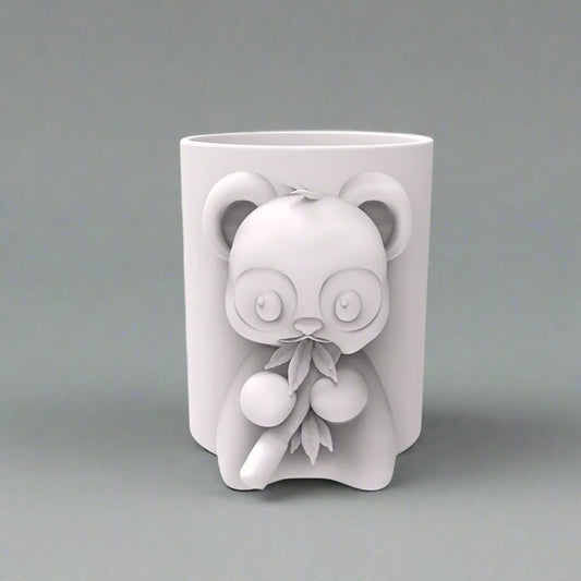 Panda Pen Pot - Cute Animal Desk Organizer - Celestial Crafts
