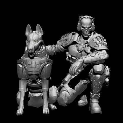 Tactical Ghost Siege Figure - Celestial Crafts