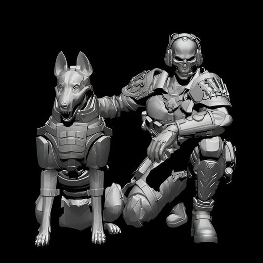 Tactical Ghost Siege Figure - Celestial Crafts