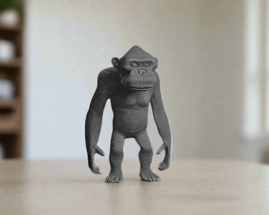 Monkey Figurine - Playful Animal Sculpture for Home Decor - Celestial Crafts