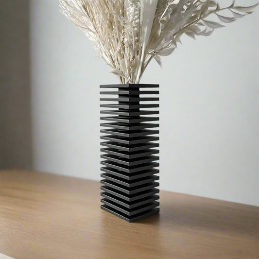 The Nado Vase - Contemporary Twisting Design Vase - Celestial Crafts