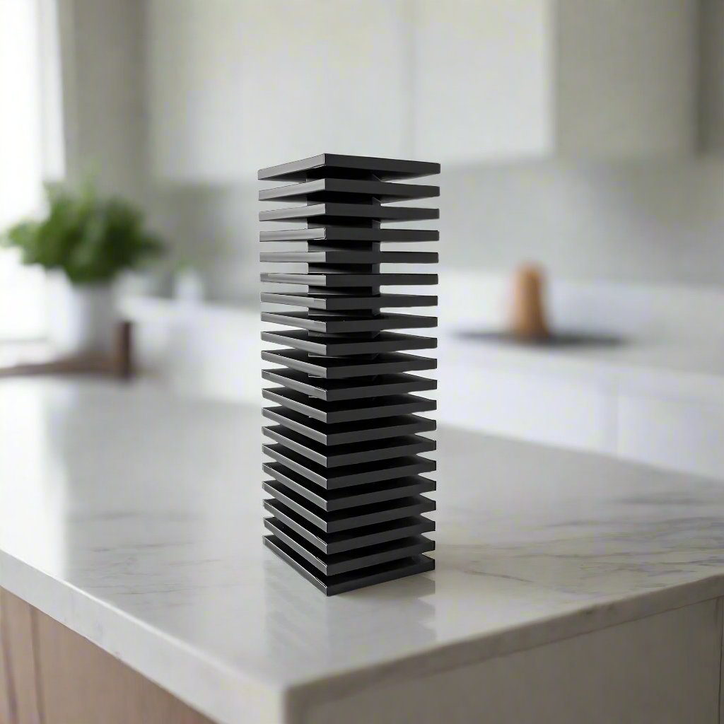 The Nado Vase - Contemporary Twisting Design Vase - Celestial Crafts
