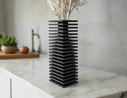 The Nado Vase - Contemporary Twisting Design Vase - Celestial Crafts