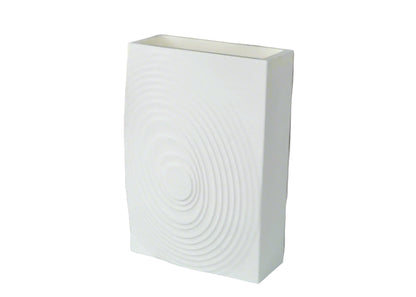 Ripple Cube Vase - Modern Art Design