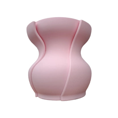 Ribbed Design Vase - Aera Collection