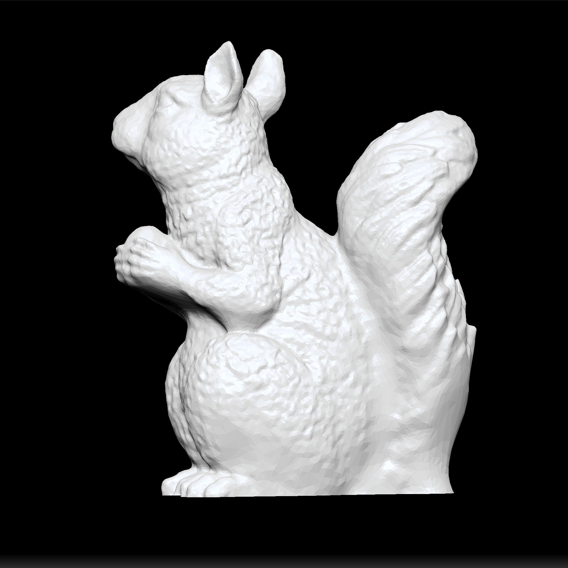 Decorative Squirrel Statue - Elegant Garden and Home Sculpture - Celestial Crafts