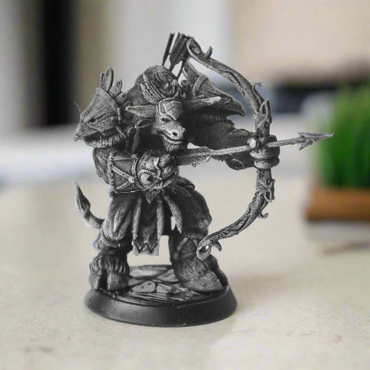 Tribal Heritage Hunter Figurine - Mythical Warrior - Celestial Crafts